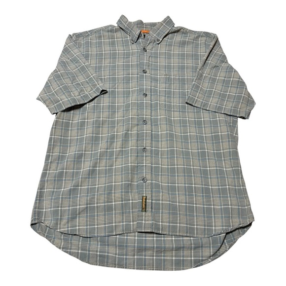 Timberland Other - Timberland Men's Blue Plaid Button Down Shirt